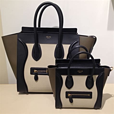 sac celine nano luggage|Celine mini luggage handbag.